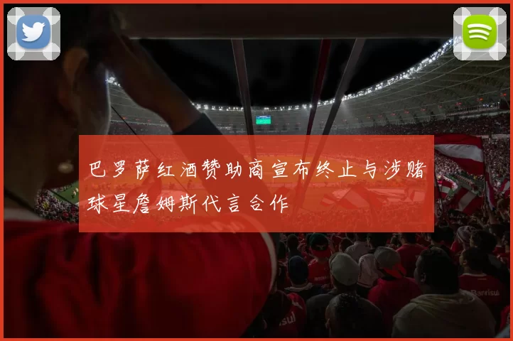 巴罗萨红酒赞助商宣布终止与涉赌球星詹姆斯代言合作