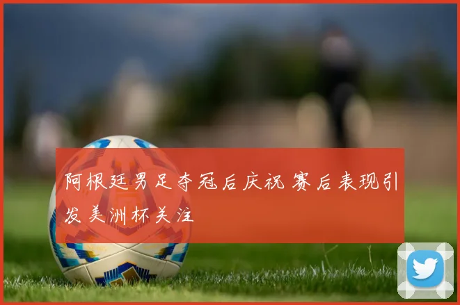 阿根廷男足夺冠后庆祝 赛后表现引发美洲杯关注